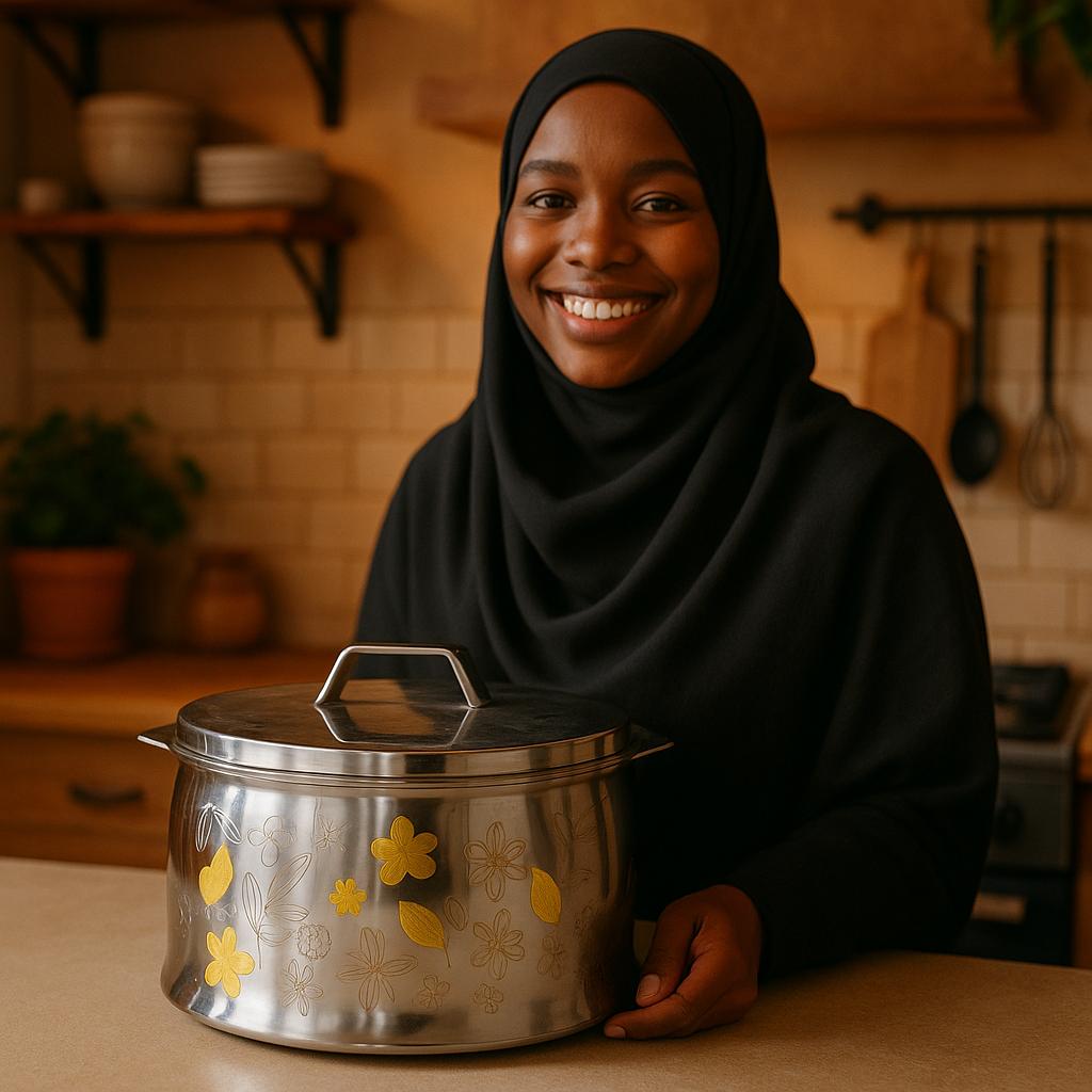 Boîte Isotherme Inox Doré 5 L