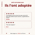 Avis de clientes sur la boîte isotherme inox TACSAM 8,5 L, note Judge.me 4,94 sur 5